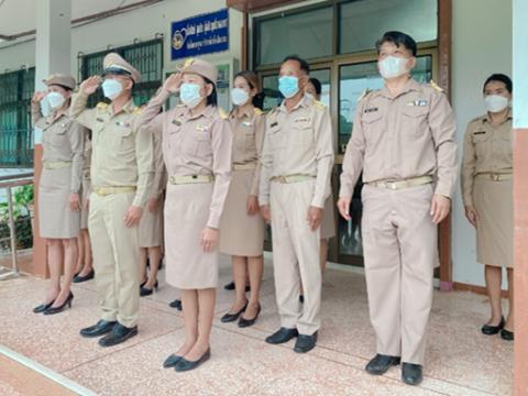 กิจกรรมเคารพธงชาติไทย