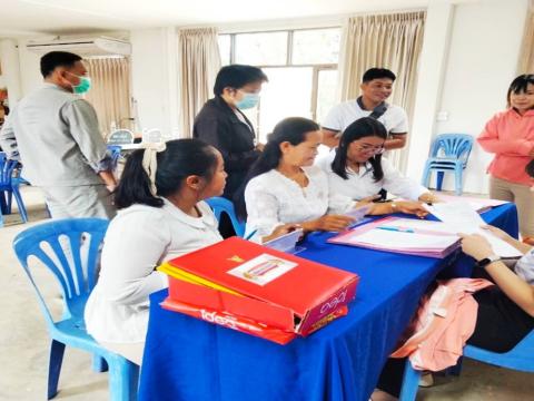 โครงการอบรมสร้างจิตสำนึกส่งเสริมคุณธรรมจริยธรรม