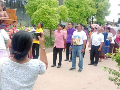 สืบสานประเพณี แห่เทียน ถวายเทียนพรรษา ประจำปี 2568