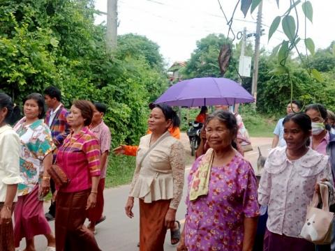 สืบสานประเพณี แห่เทียน ถวายเทียนพรรษา ประจำปี 2568